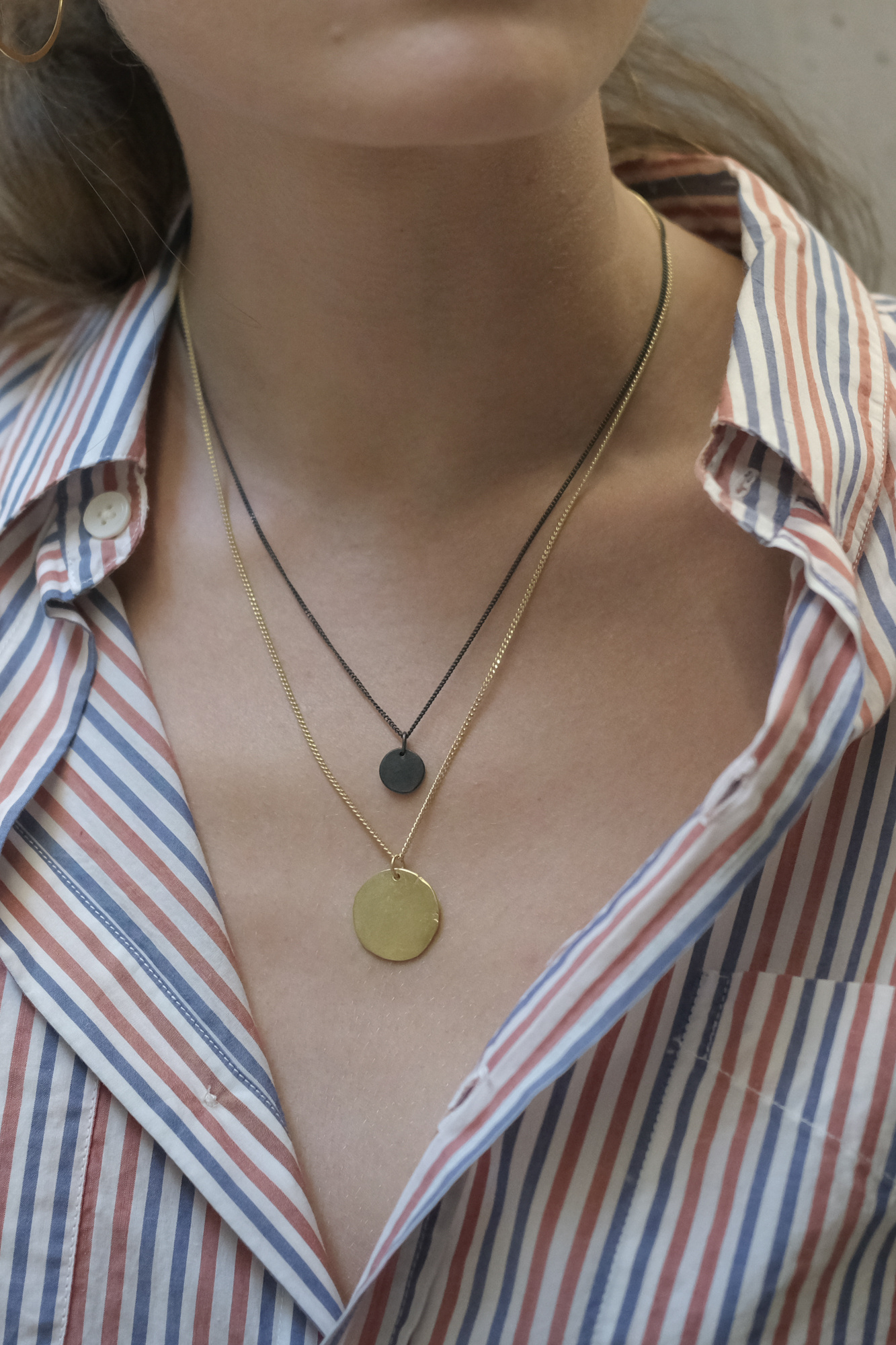 martine viergever moon necklace gold medium